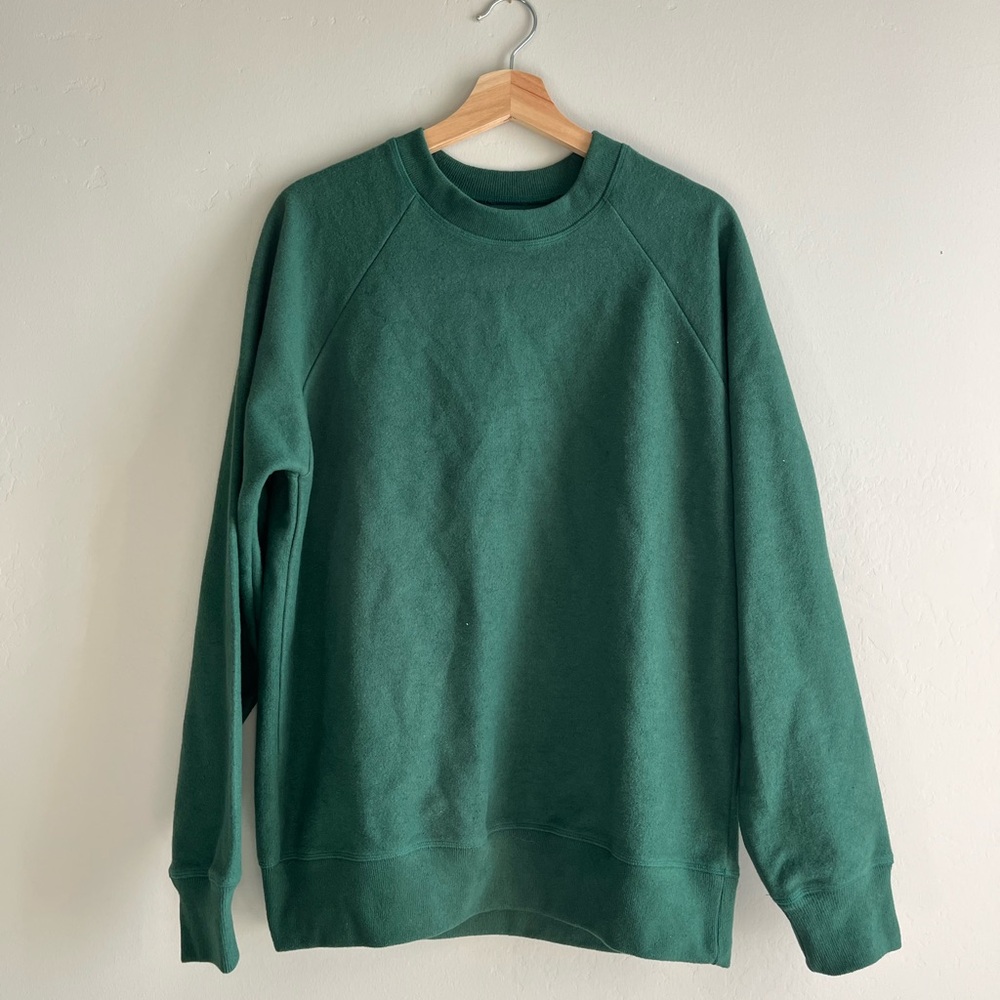 La Paz Green Crewneck Sweatshirt